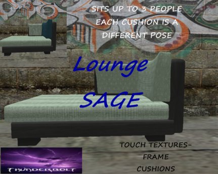 Second Life Marketplace - LOUNGE SAGE